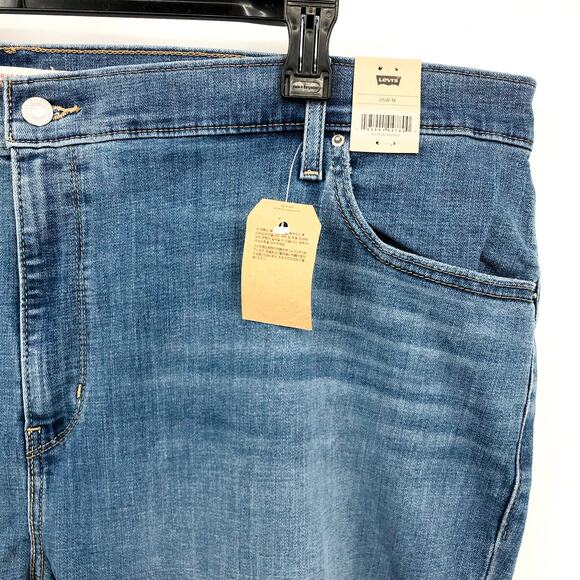 LEVI'S Women's 724 High Rise Slim Straight Jeans 26W Blue Slate Fixer NWT - Picture 6 of 13